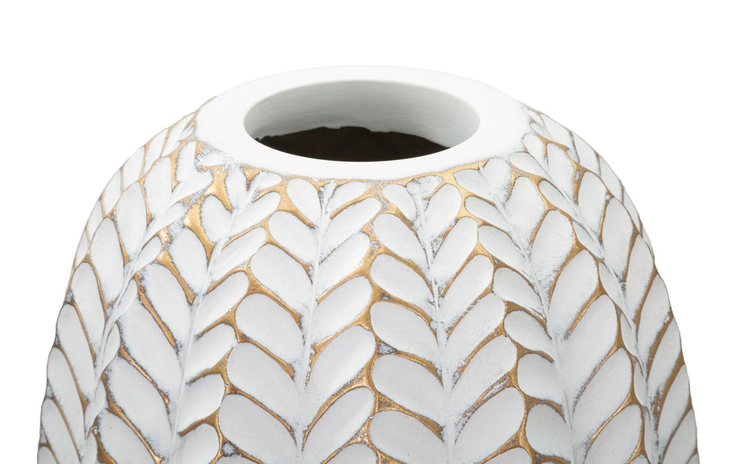 Mauro Ferretti VASE RESINA LEAF CM Ø 18,5X46