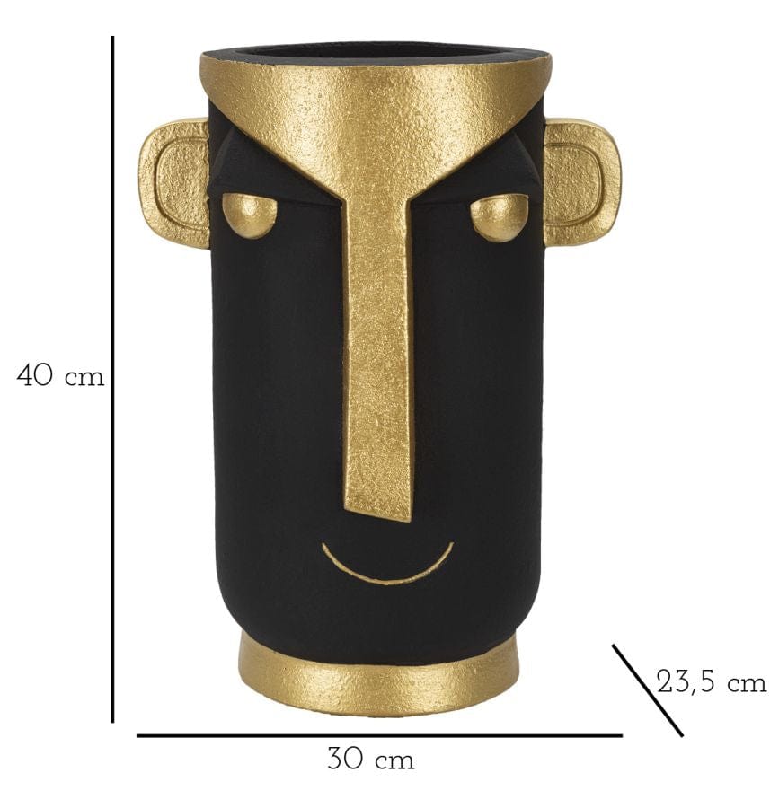 Mauro Ferretti VASE TRIBAL -C- CM 30X23,5X40