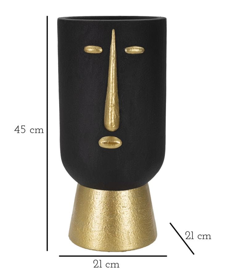 Mauro Ferretti VASE TRIBAL -D- CM Ø 21X45