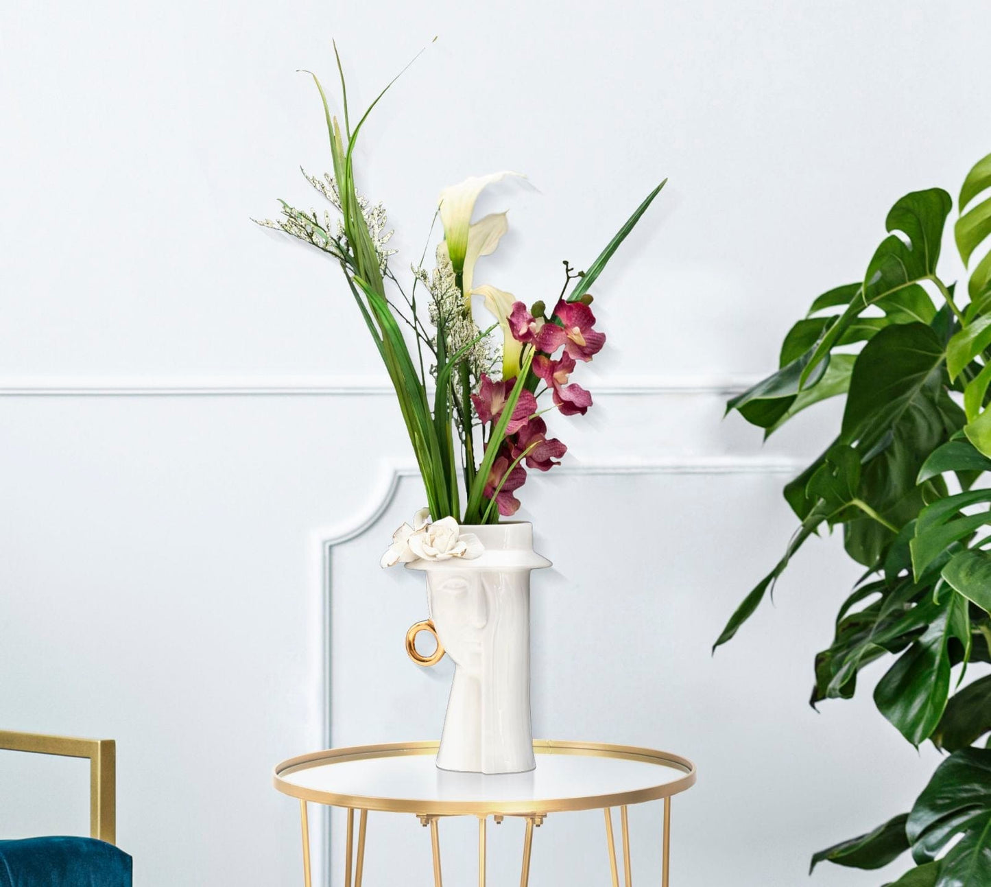 Mauro Ferretti VASE WOMAN ELEGANT CM 15X13,3X23,5