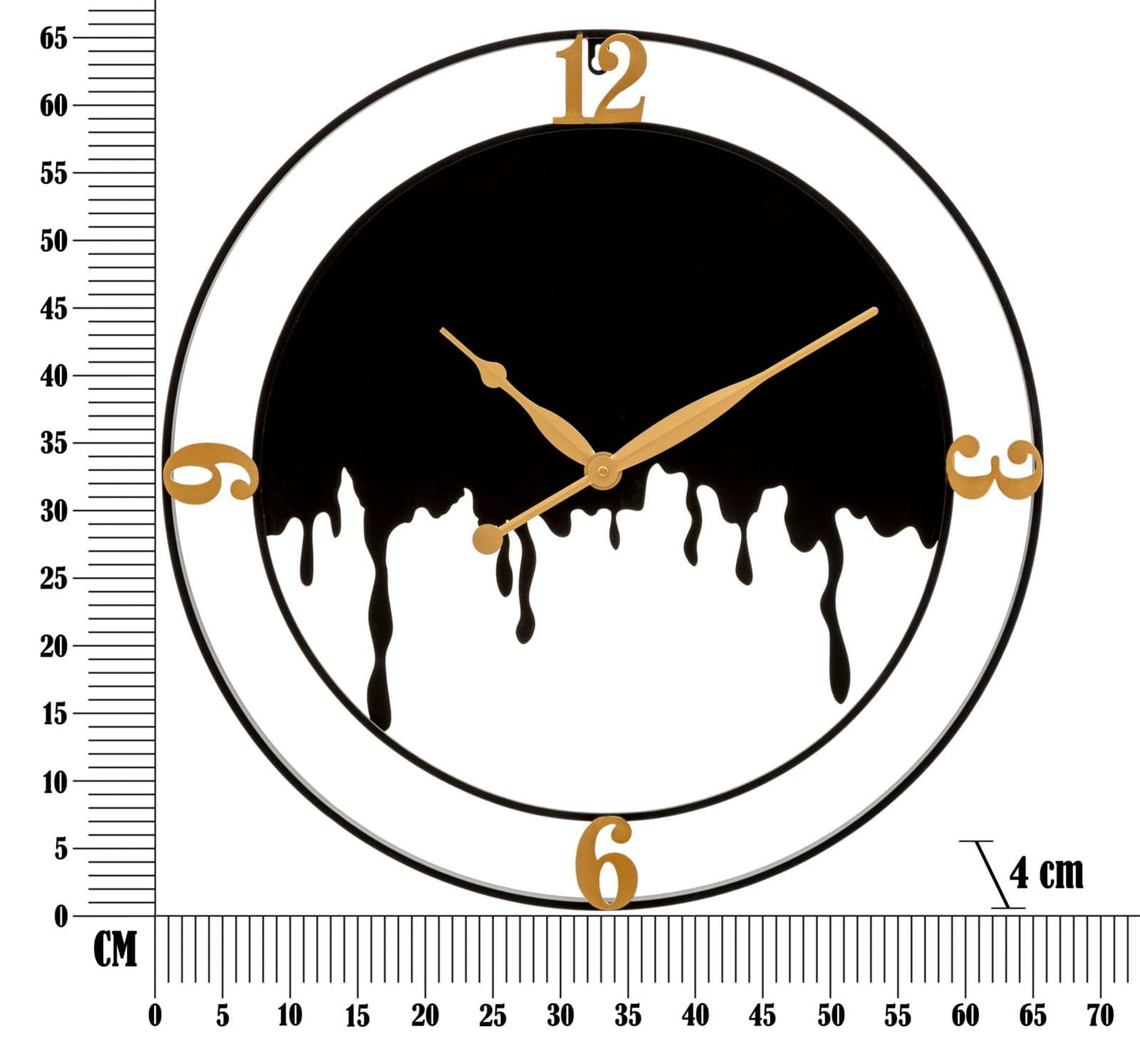 Mauro Ferretti WALL CLOCK SPLASH CM Ø 66X4