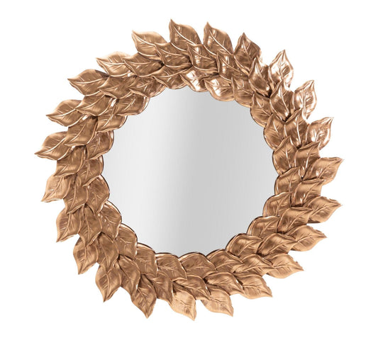 Mauro Ferretti WALL MIRROR GLAM PETAL RAME CM Ø 73X5