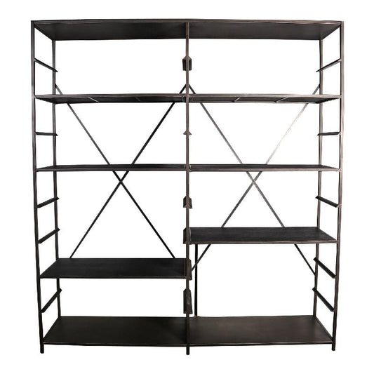 PTMD winkel Meubels metalen kast 6 Fineerplanken