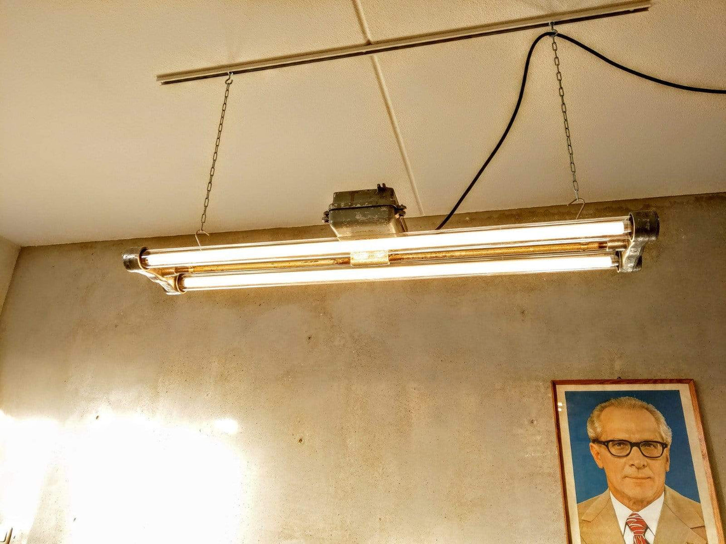 Industriële bunkerlamp | IndustrieelHuys.nl.