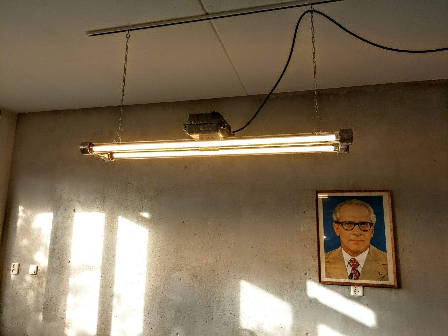 Industriële bunkerlamp | IndustrieelHuys.nl.