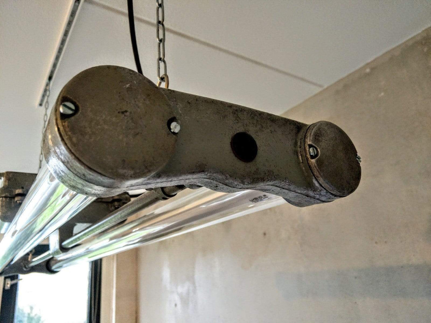 Industriële bunkerlamp | IndustrieelHuys.nl.