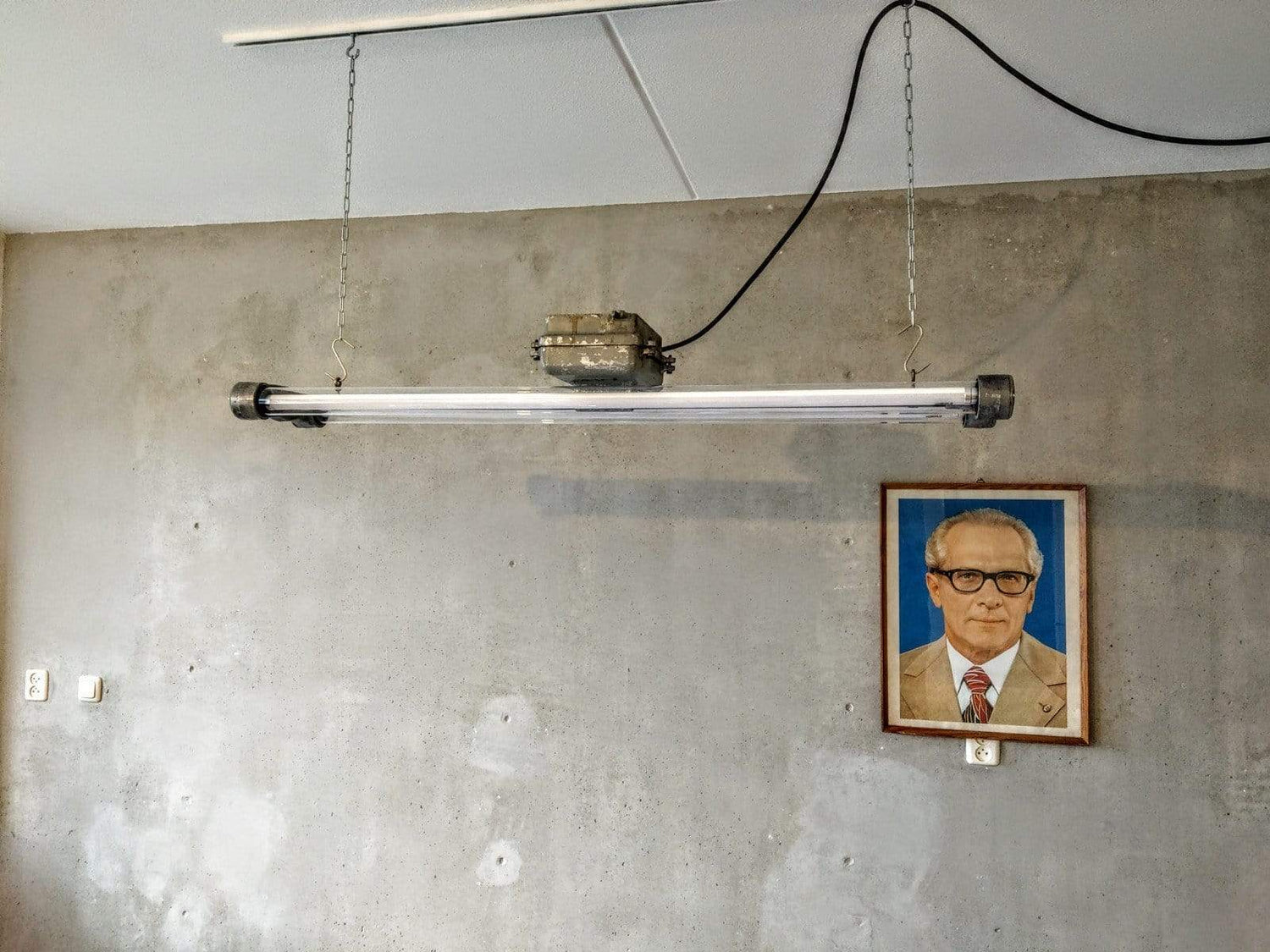 Industriële bunkerlamp | IndustrieelHuys.nl.
