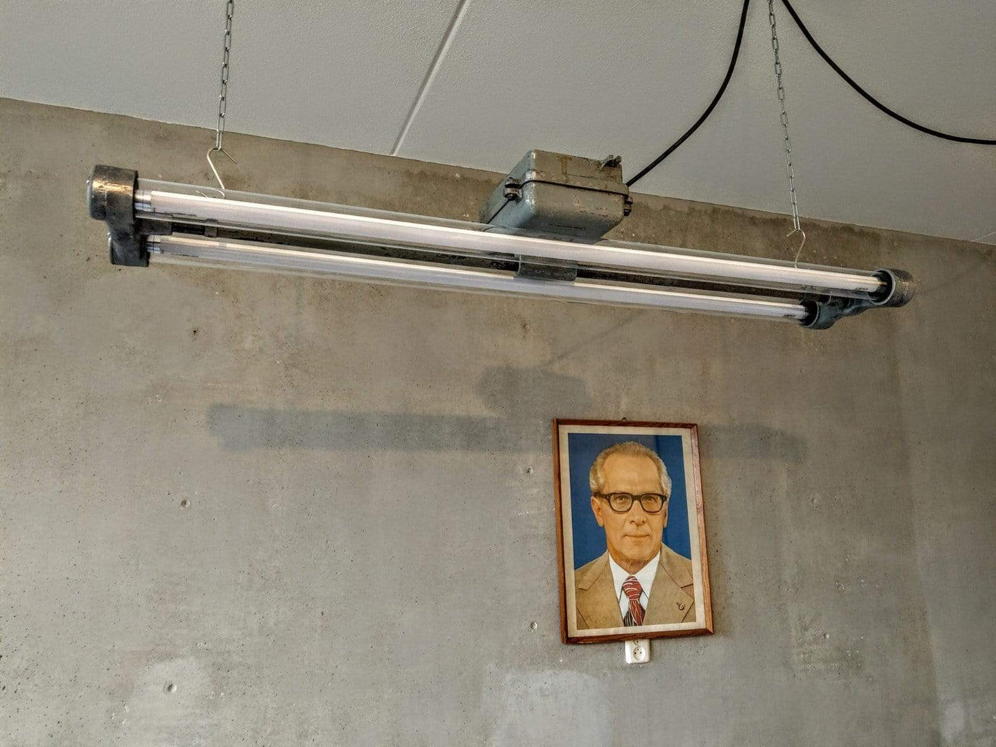 Industriële bunkerlamp | IndustrieelHuys.nl.